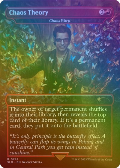 Chaos Theory Chaos Warp Rainbow Foil