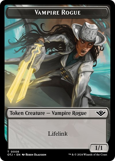 Vampire Rogue Plot Double Sided Token