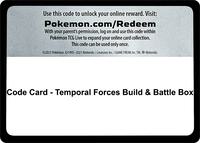 Code Card - Temporal Forces Build & Battle Box · SV05: Temporal Forces · #— · Normal