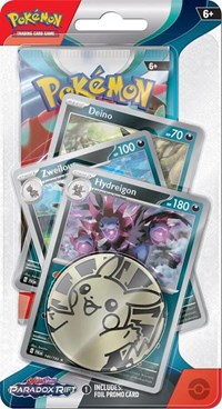 Paradox Rift Premium Checklane Blister [Hydreigon] from SV04: Paradox Rift Pokemon card image