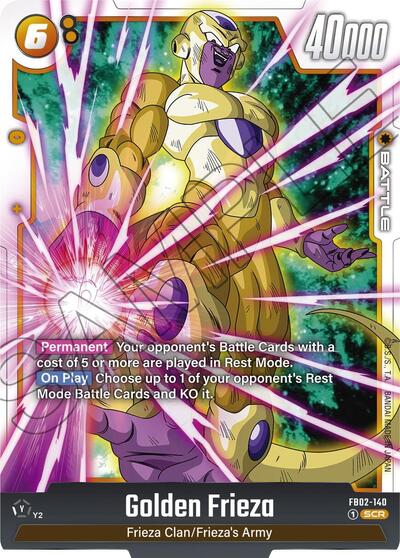 Golden Frieza card
