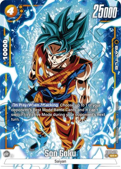 Son Goku - FB02-119 (Alternate Art) card