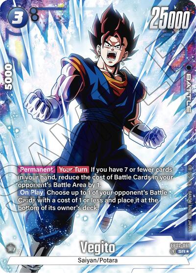 Vegito - FB02-061 (Alternate Art) card