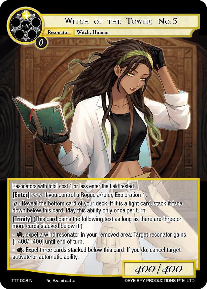 Witch of the Tower: No.5