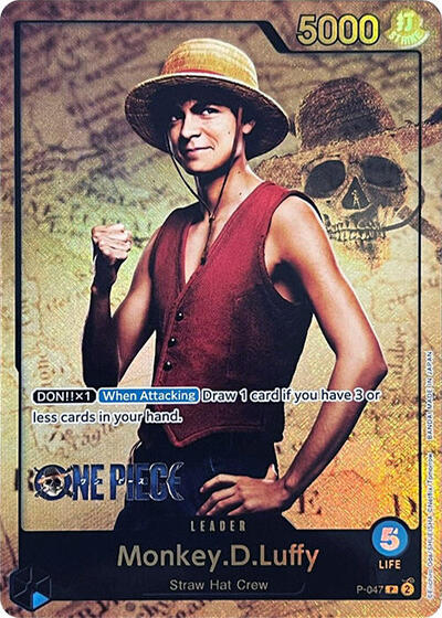 Monkey.D.Luffy (047) (Premium Card Collection -Live Action Edition-) card