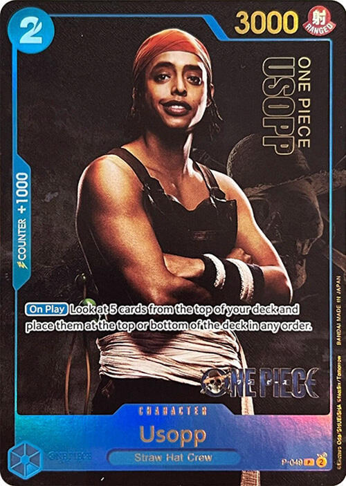 Usopp Premium Card Collection Live Action Edition onepiece card