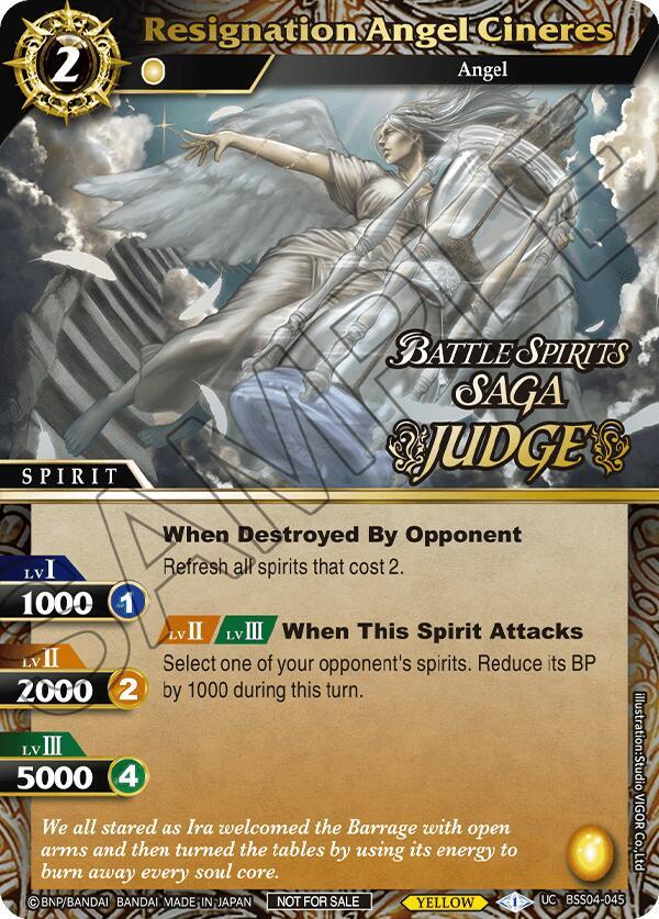 Resignation Angel Cineres (Judge Pack 2024 Vol. 1)