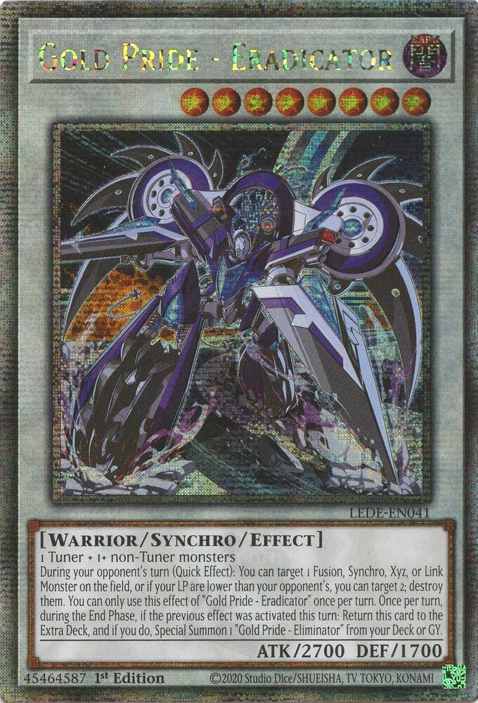 Gold Pride - Eradicator (Quarter Century Secret Rare