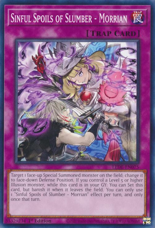 遊戯王OCG Sinful Spoils of Slumber - Morrian - Legacy of Destruction