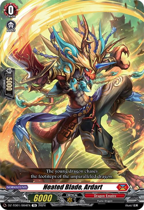Heated Blade, Ardart