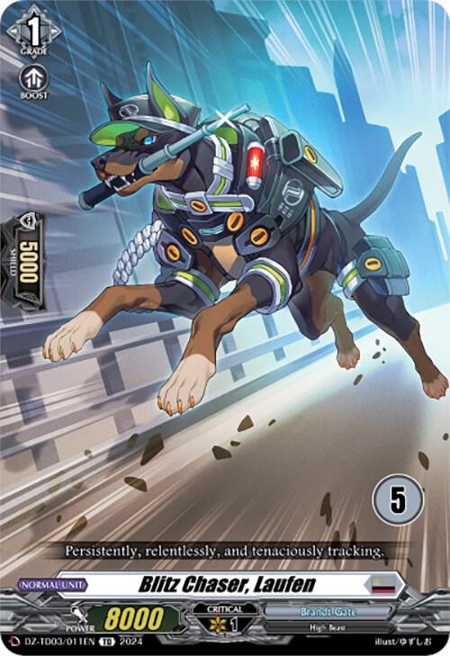 Blitz Chaser, Laufen (5)