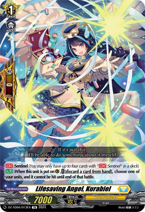 Lifesaving Angel, Kurabiel