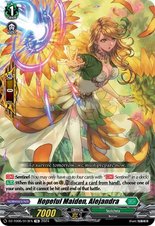 Hopeful Maiden, Alejandra