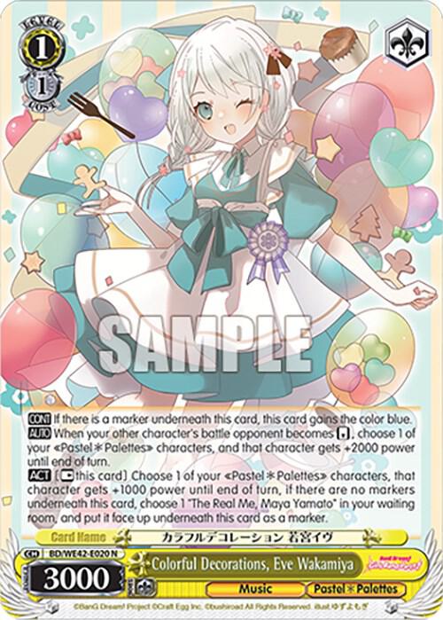Colorful Decorations, Eve Wakamiya