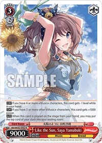 Like the Sun, Saya Yamabuki