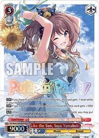 Like the Sun, Saya Yamabuki (BDR)