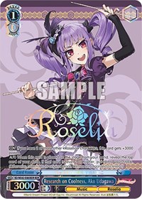 Research on Coolness, Ako Udagawa (BDR)