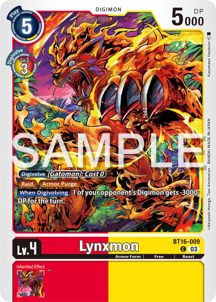 Lynxmon - Beginning Observer - Digimon Card Game - TCGplayer.com
