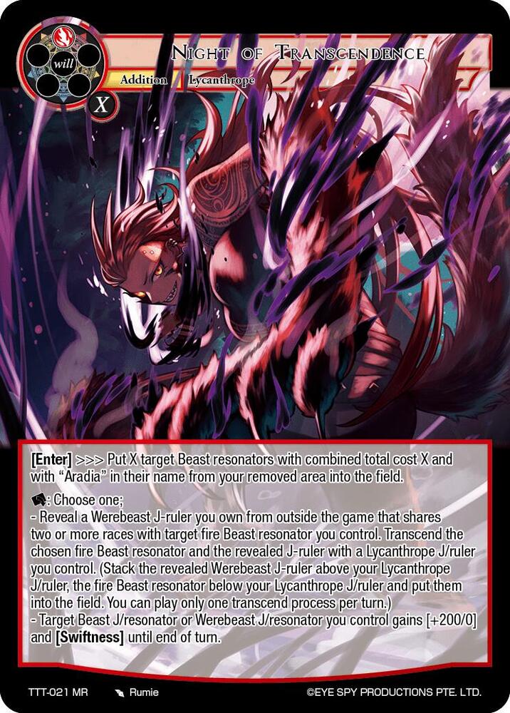 Night of Transcendence