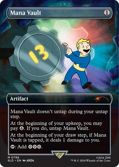 Mana Vault Rainbow Foil