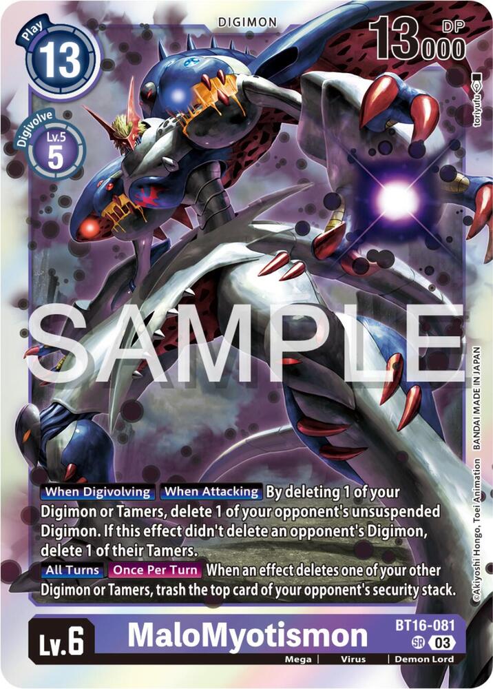 MaloMyotismon - Beginning Observer - Digimon Card Game - TCGplayer.com