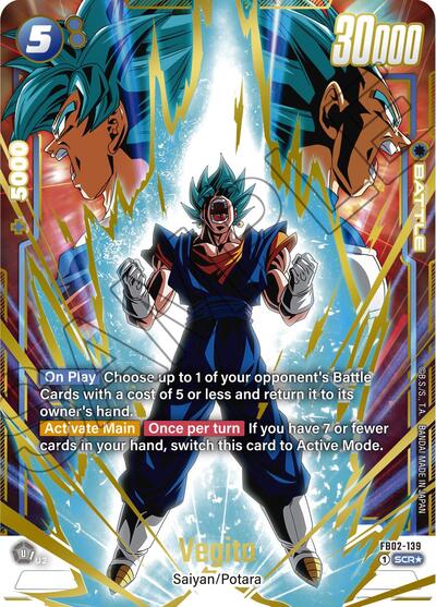 Vegito - FB02-139 (Alternate Art) card