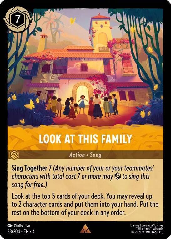 Look at This Family - Ursula's Return - Disney Lorcana - TCGplayer.com