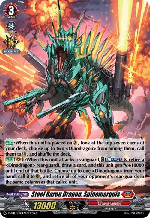 Steel Baron Dragon, Spinomarquis (Foil)