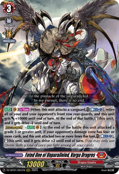 Fated One of Unparalleled, Varga Dragres