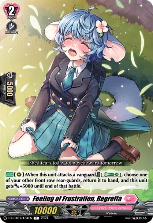 Feeling of Frustration, Regretta