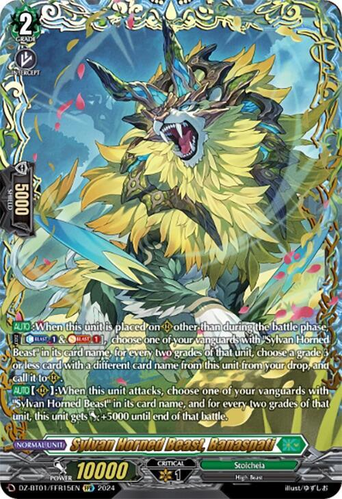 Sylvan Horned Beast, Banaspati (FFR) - DZ-BT01: Fated Clash