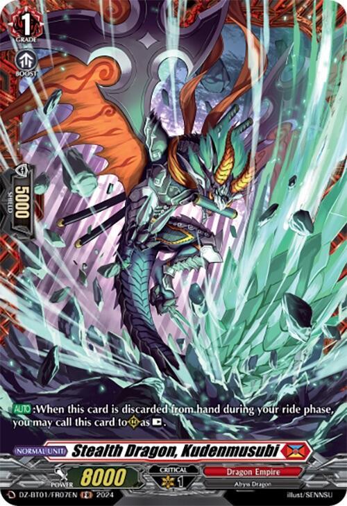 Stealth Dragon, Kudenmusubi (FR) - DZ-BT01: Fated Clash