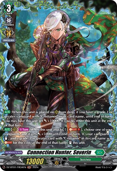Connection Hunter Severin FR Price & Card Details — DZ-BT01: Fated