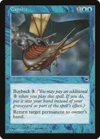 Capsize - Tempest - Magic: The Gathering card