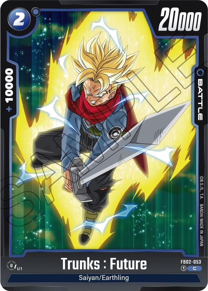 Trunks : Future - FB02-053 - Blazing Aura - Dragon Ball Super