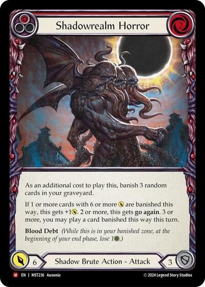 Shadowrealm Horror card