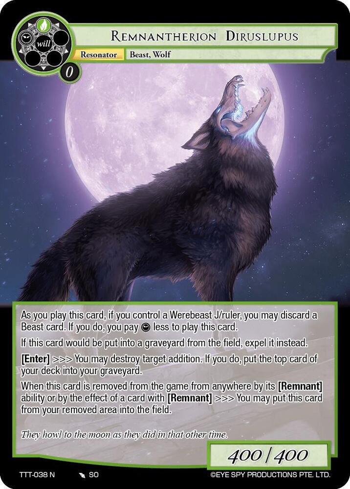 Remnantherion Diruslupus