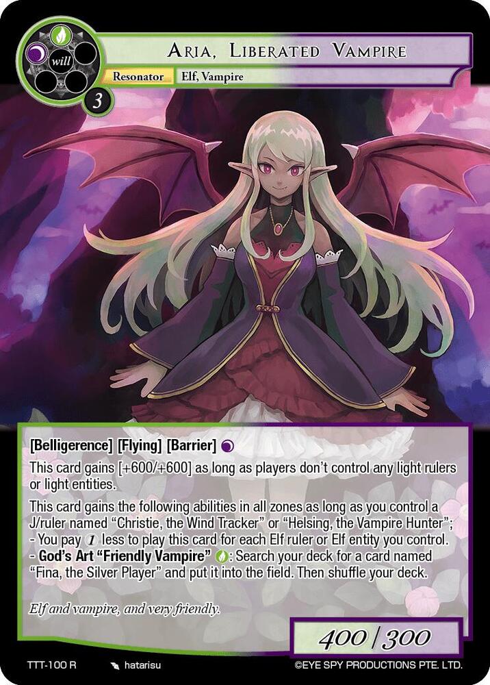 Aria, Liberated Vampire