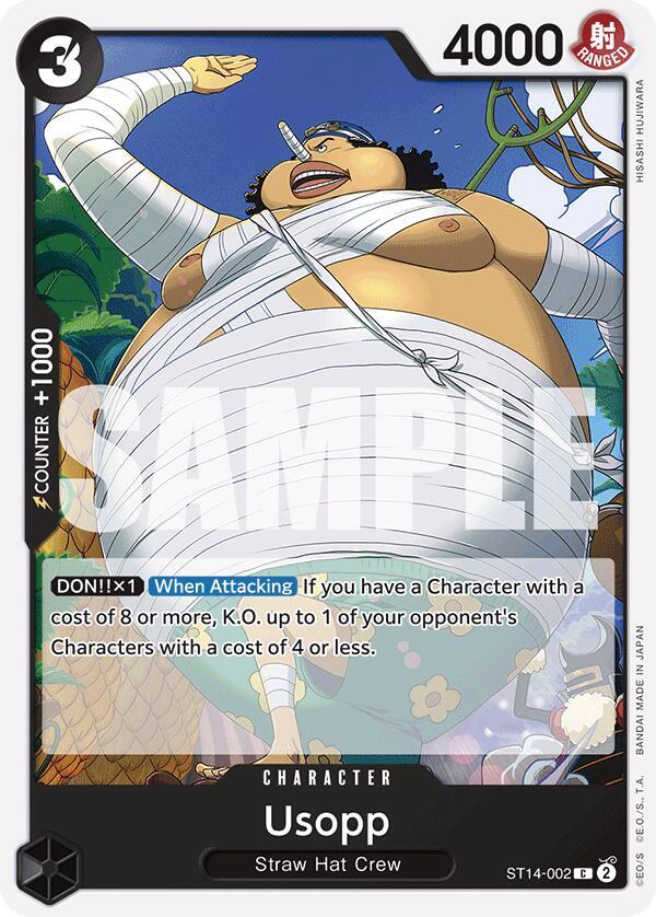 Usopp onepiece card