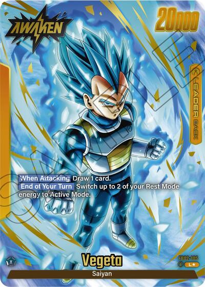 Vegeta - FB02-105 (Alternate Art) card