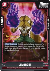 Lavender - Blazing Aura Release Event Cards - Dragon Ball Fusion World card