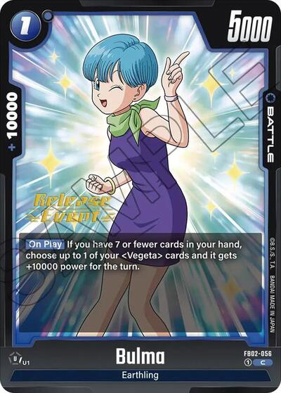 Bulma - FB02-056 card