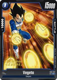 Vegeta - FB02-057 - Blazing Aura Release Event Cards - Dragon Ball Fusion World card