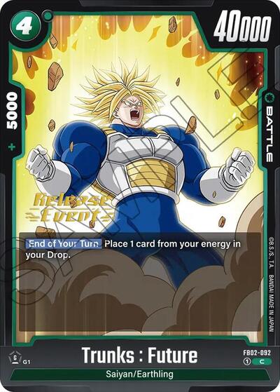 Trunks : Future - FB02-092 card