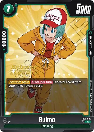 Bulma - FB02-095 card