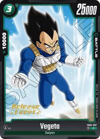 Vegeta - FB02-097 - Blazing Aura Release Event Cards - Dragon Ball Fusion World card