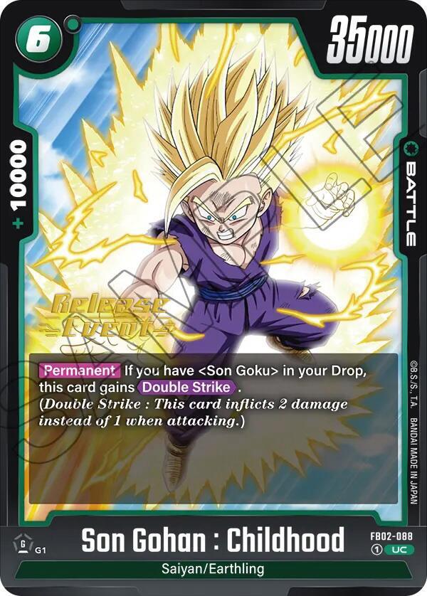 Son Gohan : Childhood