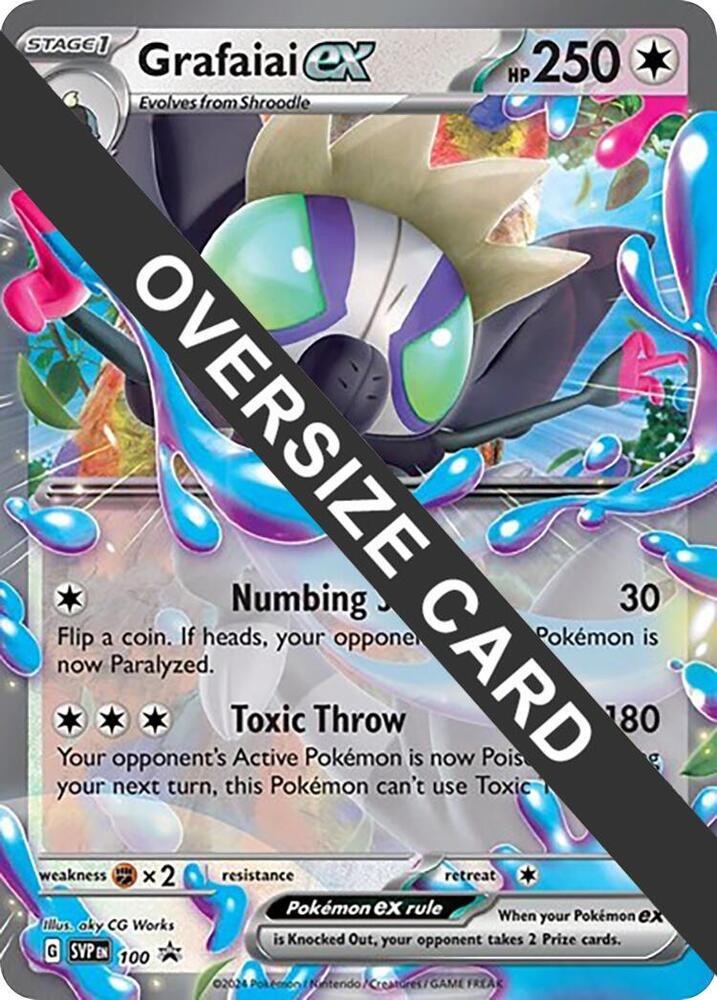 Grafaiai ex - 100 (SV: Scarlet & Violet Promo Cards) - Jumbo Cards