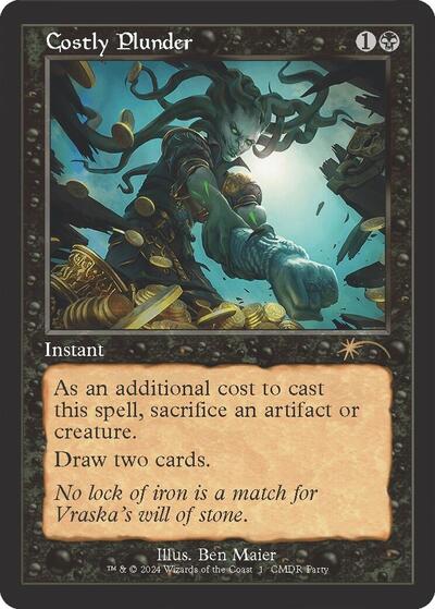 Costly Plunder Retro Frame