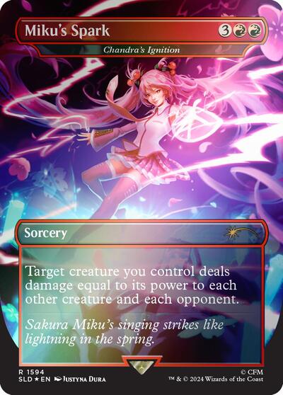 Mikus Spark Chandras Ignition Rainbow Foil